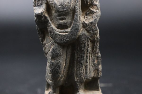 中国古玩 仏教美術 ガンダーラ 石仏 仏像 石像 TK012の画像6