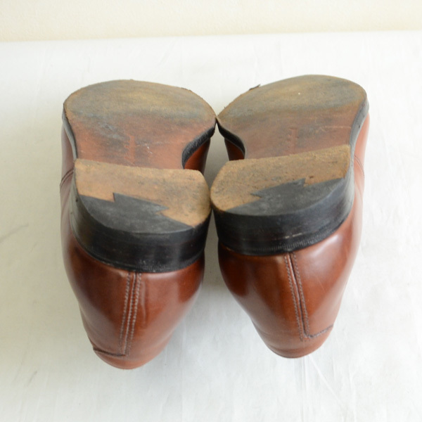  old Logo Edward Green EDWARDGREEN cap tu leather shoes size 8D