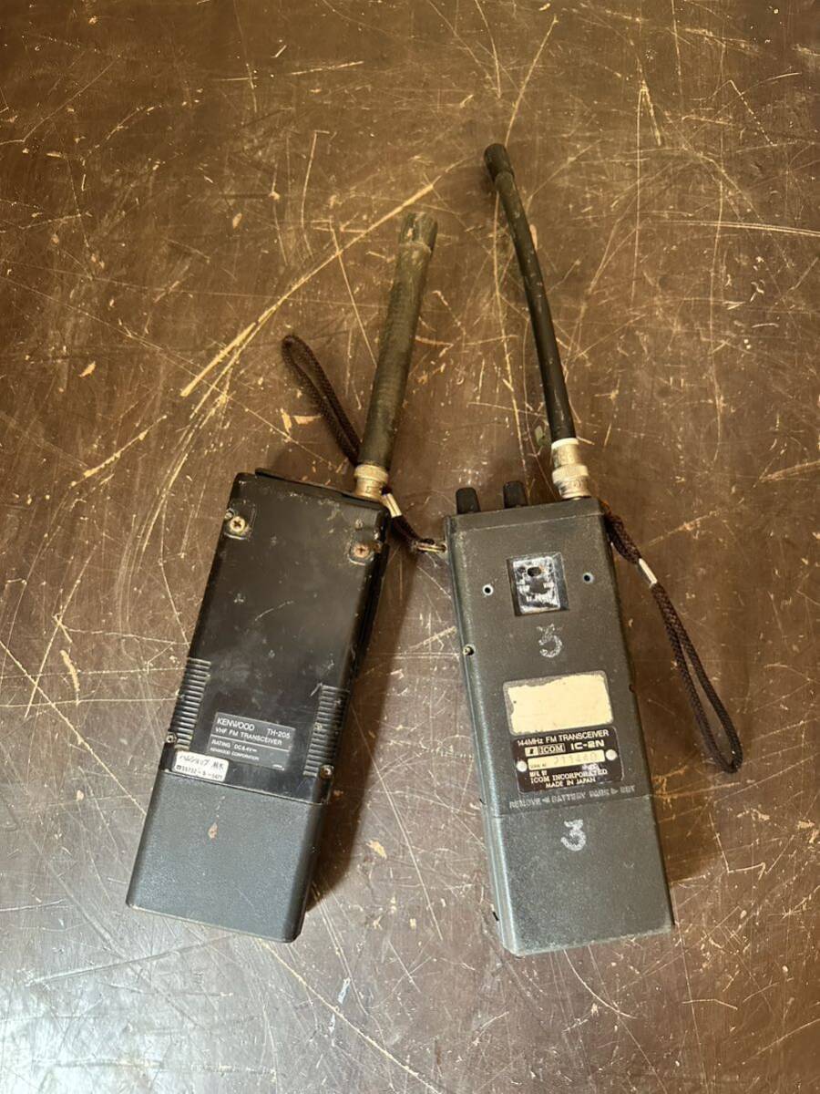 ICOM IC-2N アイコム トランシーバー 現状品 アマチュア ハンディ KENWOOD 無線機 TH-205の画像3