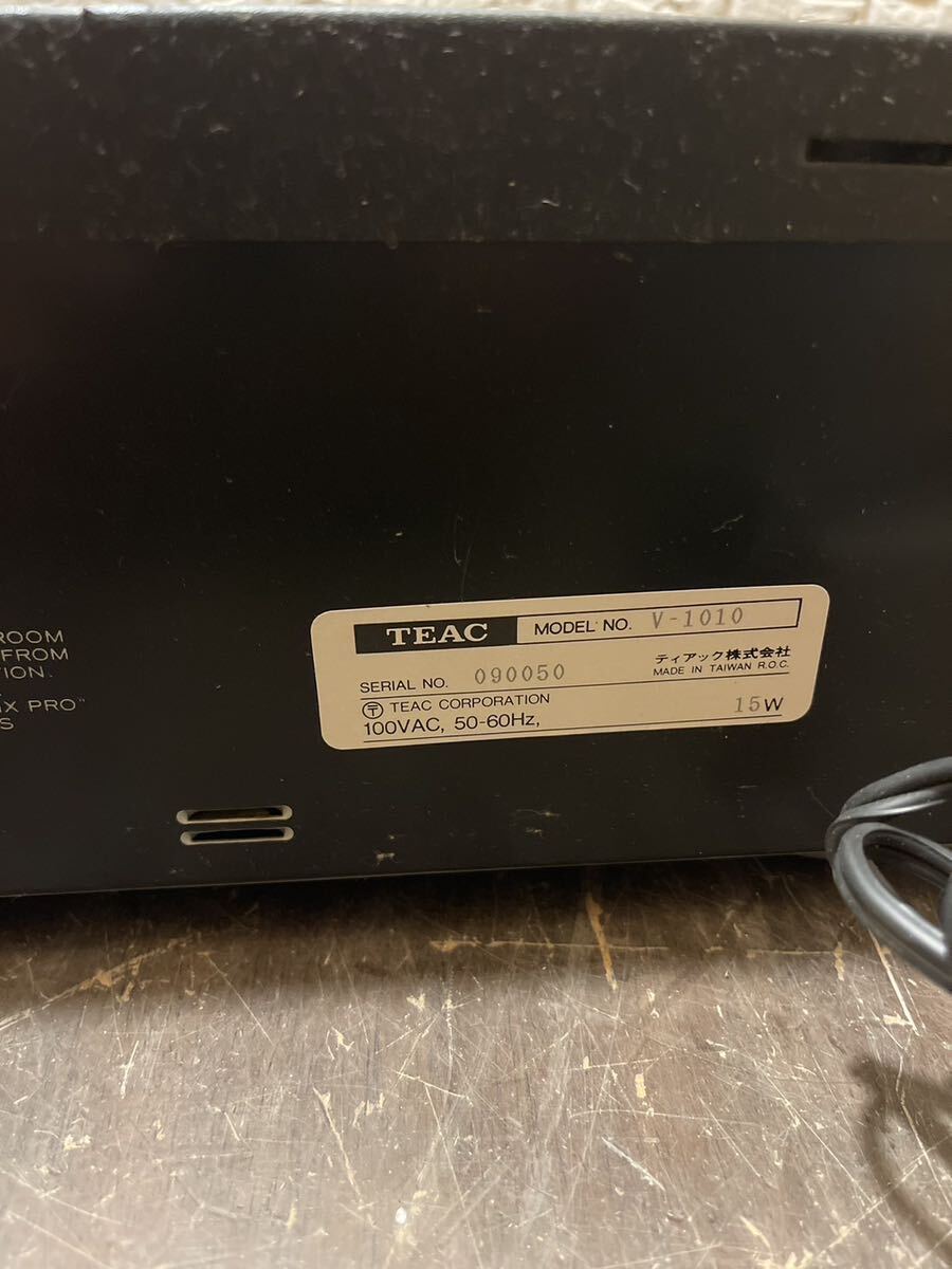 TEAC V-1010 カセットデッキ オーディオ機器 音響機器の画像6