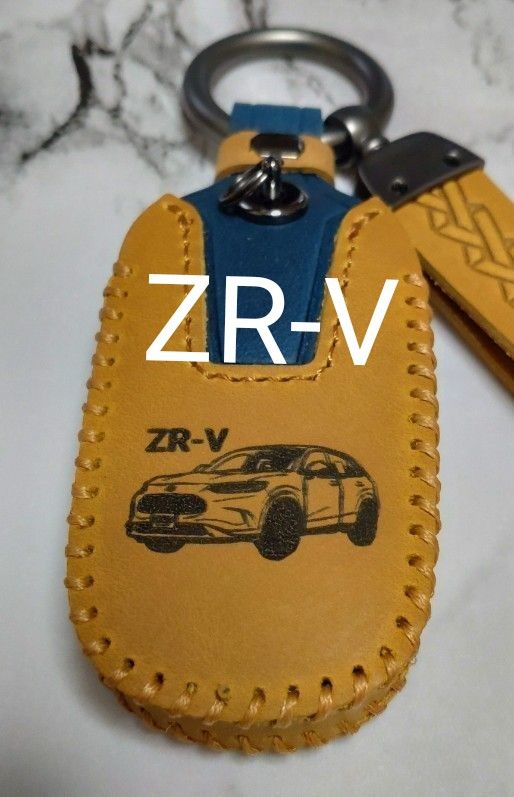 ZR-V 専用 スマートキーケース ブラウン 本革