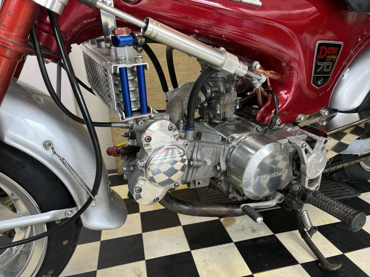 ホンダ　初期型　ダックス 124cc DOHC カスタム　Dax シャリー モンキー　ゴリラ　太足　ST70_画像7