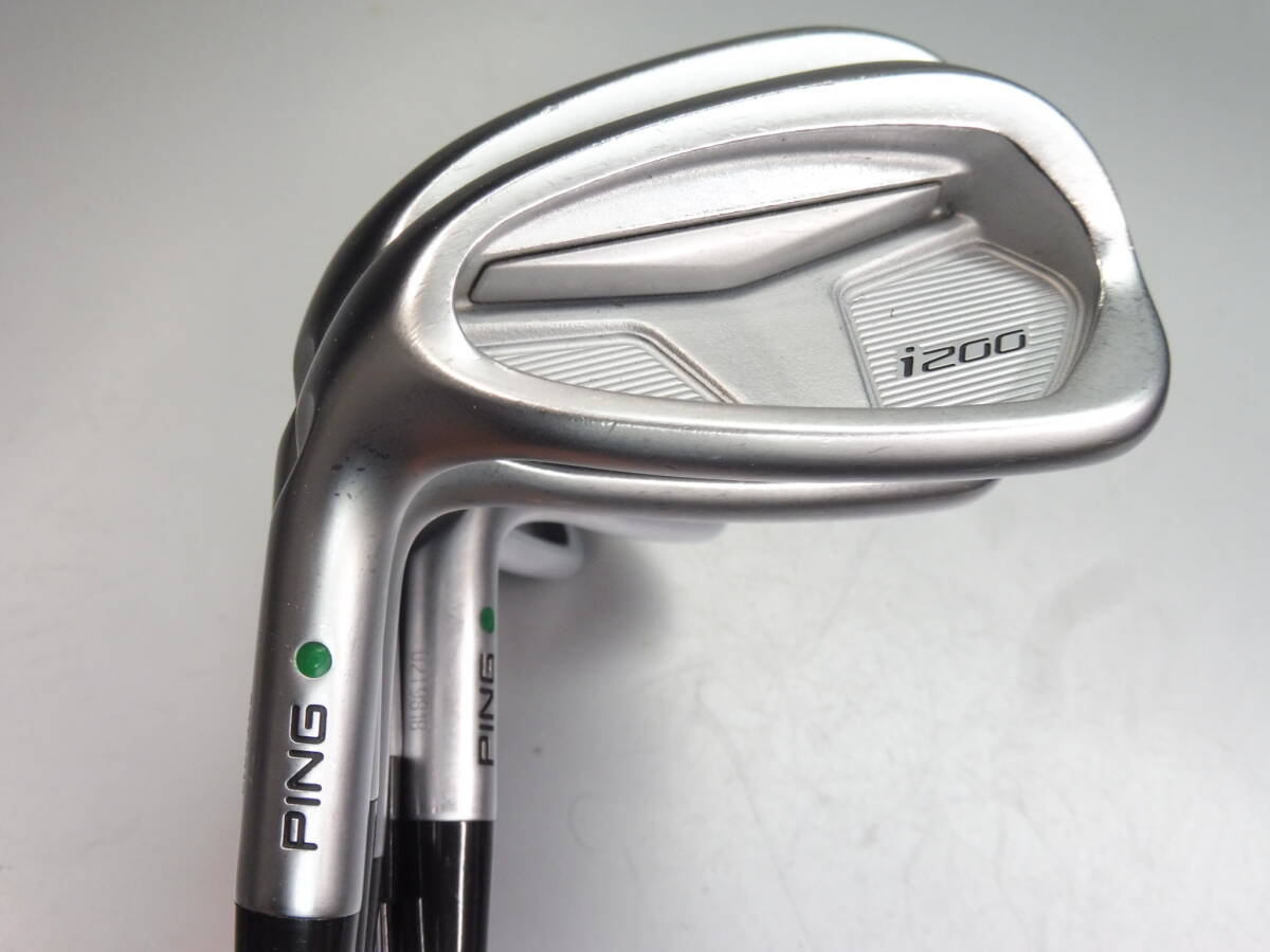 PING ピン　I200 アイアン NSPRO modus tour105S　6本 左 　緑 日本仕様　正規品_画像2