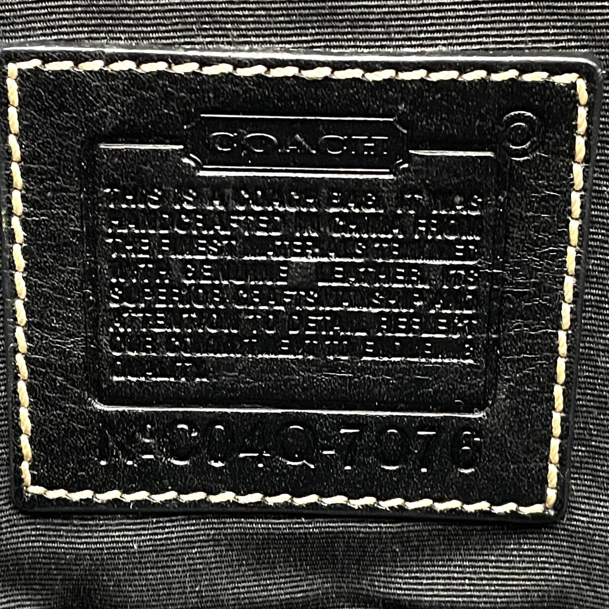 ◇希少モデル◇ COACH コーチ ハンドバッグ 腕掛け ワンショルダーバッグ ベルト金具 フラップ ブラック 黒 レディース_画像9