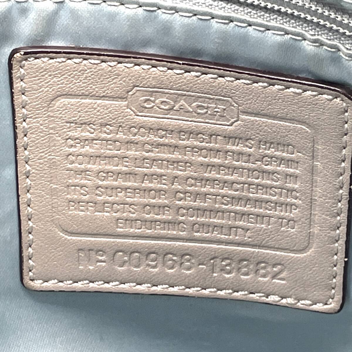 ◇人気モデル◇ COACH コーチ ハンドバッグ ワンショルダーバッグ オールレザー シルバー金具 大容量 メンズ レディース ユニセックスの画像9