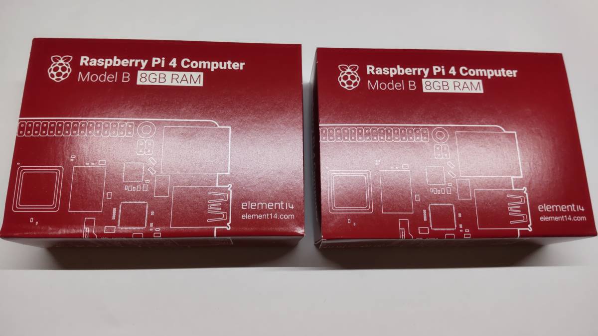 Raspberrypi 4 mode B 8GB 2 шт. комплект бесплатная доставка!