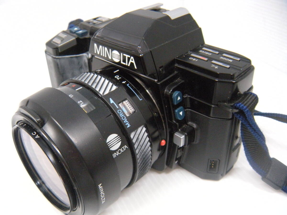 715 MINOLTA α7000 AF ZOOM 35-70mm 1:4 フィルムカメラ セット レンズ セット ミノルタ ジャンク