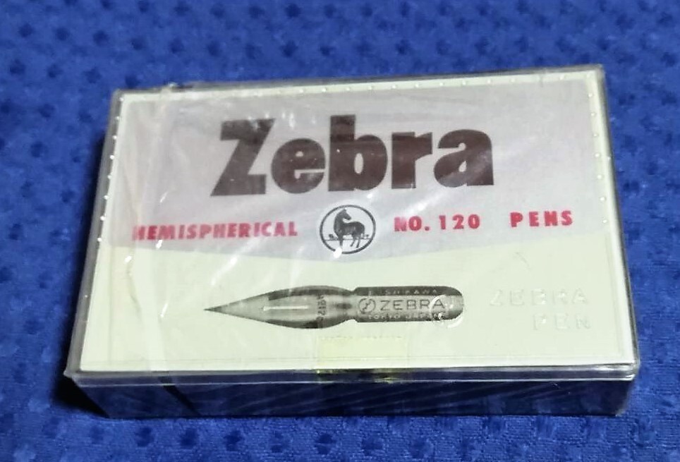 ゼブラ(ZEBRA)ペン先　スプーンペン No.120 PENS 未使用品_画像1