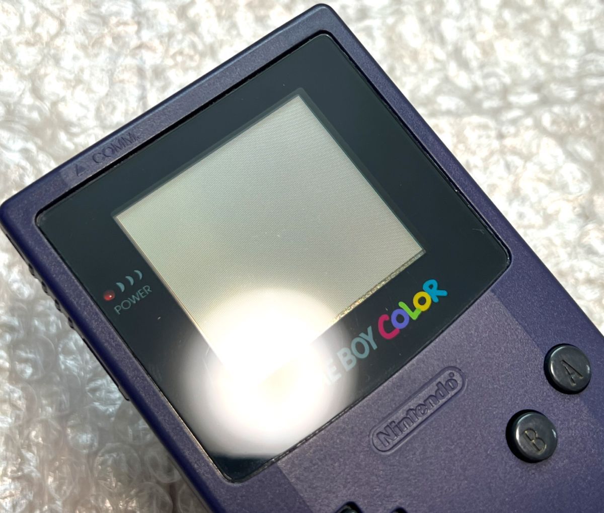 〈準美品・動作確認済み〉GBC ゲームボーイカラー 本体 パープル CGB-001 GAMEBOY COLOR PURPLE