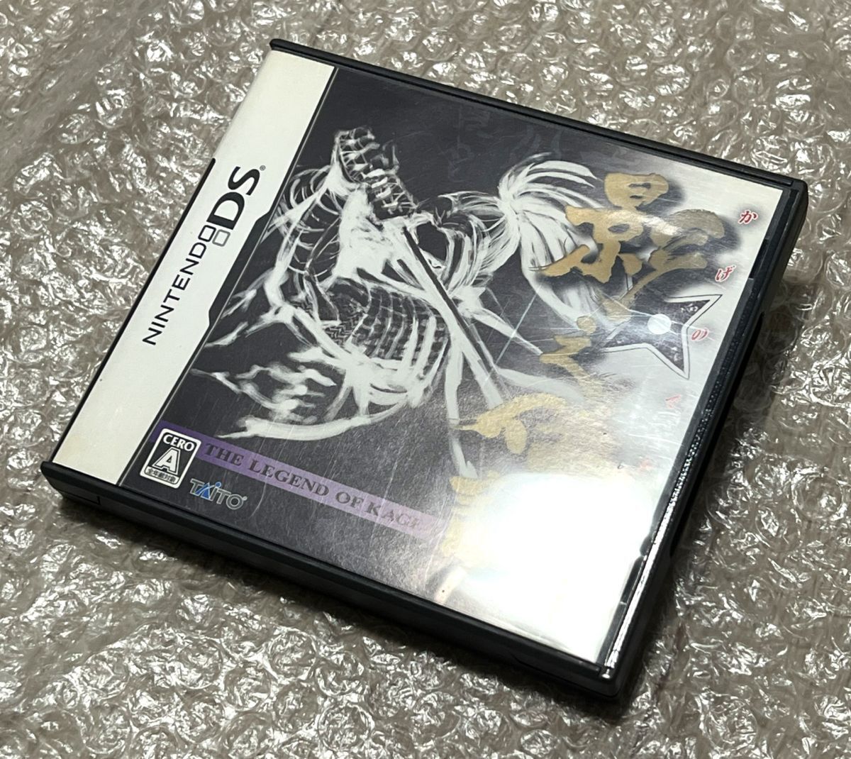 〈準美品・正規品・動作確認済み〉NDS ニンテンドーDS 影之伝説 影の伝説 THE LEGEND OF KAGE2 タイトーの画像2