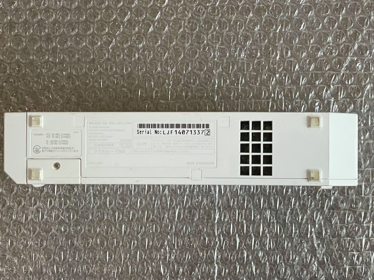 〈現状品・通電確認〉ニンテンドー Wii 本体 12台 RVL-001 シロ（白）クロ（黒）NINTENDO ウィー ジャンク