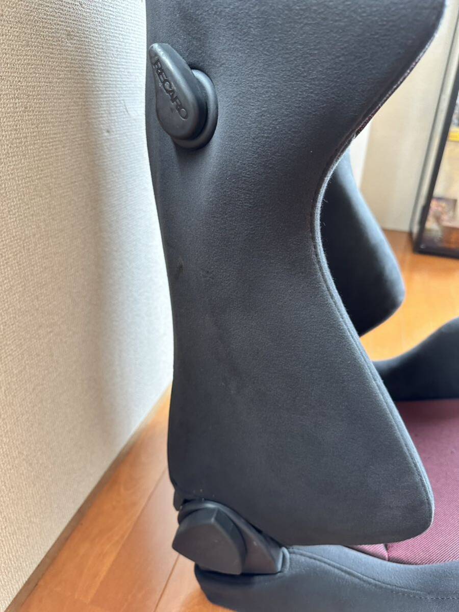 美品◆RECARO◆SR-6 SK100S RD/BK◆セミバケ◆レカロブリッドバケットシートフルバケTRD希少絶版SP-GBRIDE_画像7