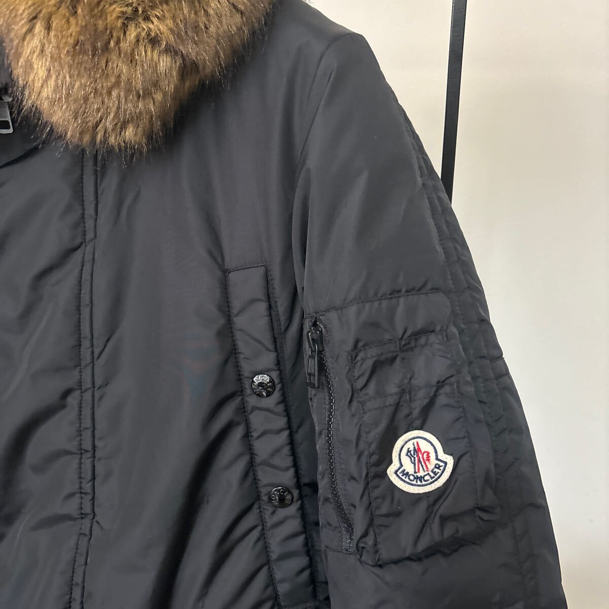 MONCLER☆AJA☆ダウンコート☆ブラック☆21〜22AW☆サイズ0 MONCLER☆AJA☆ダウンコート☆ブラック☆21〜22AW☆サイズ0