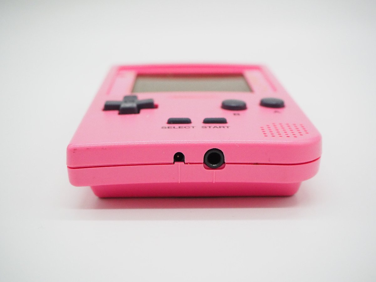 【ジャンク】GAME BOY pocket ゲームボーイポケット MGB-001 ピンク ゲームで発見!!たまごっち 任天堂 Nintendo キングラム[fnk]の画像6