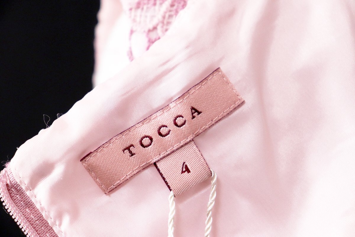 * unused 2021*TOCCA Tocca /JULIAN DRESS total embroidery dress One-piece regular price 4.9 ten thousand :4/ pink series xw674