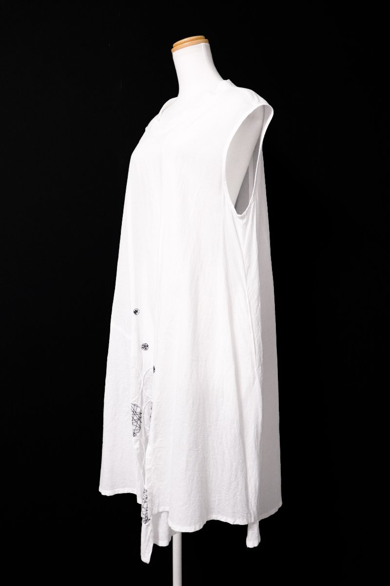 * прекрасный товар 2022*. дождь senso Uni ko/ точка рисунок вышивка хлопок туника лучший :40/ белой серии xw661