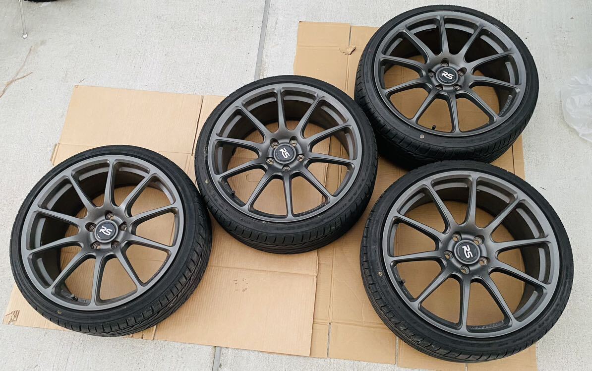 neuspeed RSe102 ニュウスピード　19インチ　112 GOODYEAR 225/35R19 バリ山　ゴルフ7 アウディS3に_画像1