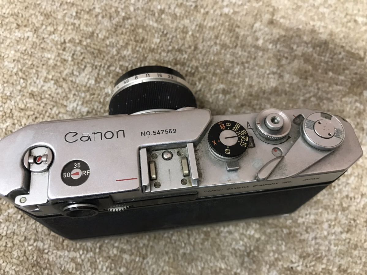 キヤノン Canon MODE L1 + 50mm F1.8 フィルム レンジファインダーカメラ の画像3