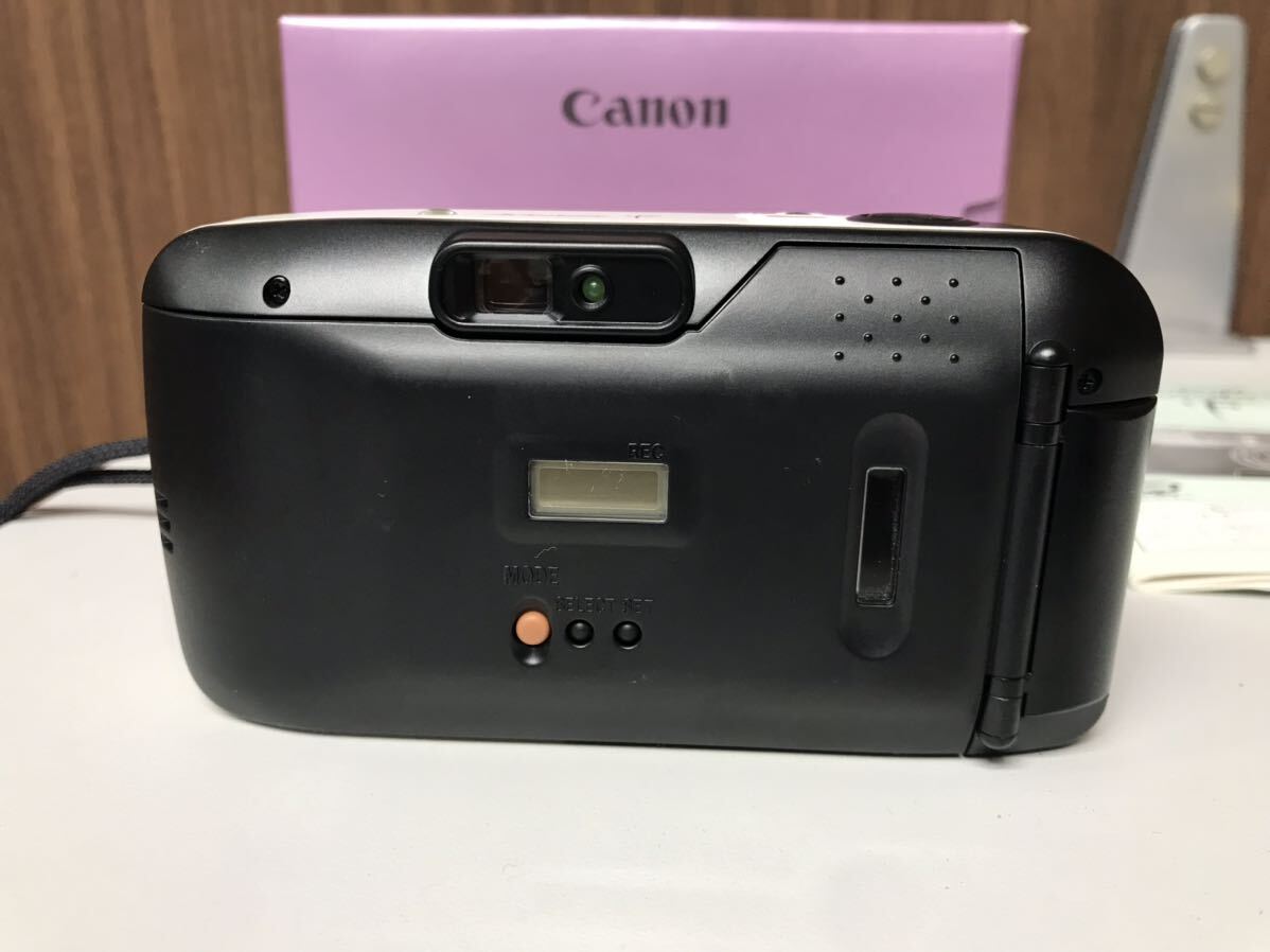 Canon Autoboy F キヤノン オートボーイ 白 ホワイト フィルムカメラ コンパクトカメラ _画像4