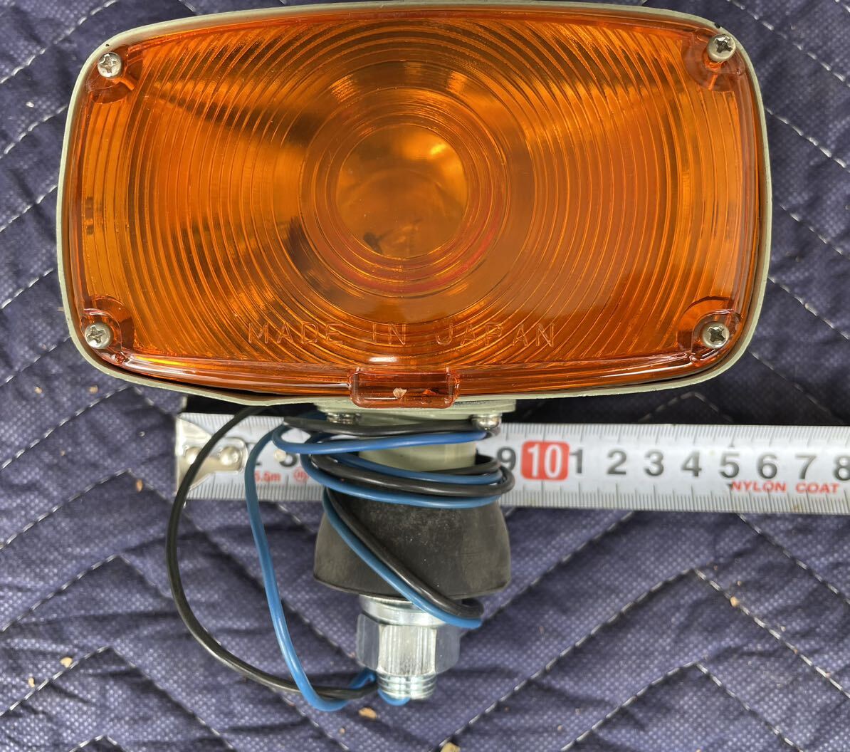  редкий прямоугольник двусторонний указатель поворота 2 шт. комплект маркер (габарит) лампа Showa Retro автобус Isuzu капот автобус westel маркер (габарит) свет tail подлинная вещь saec 