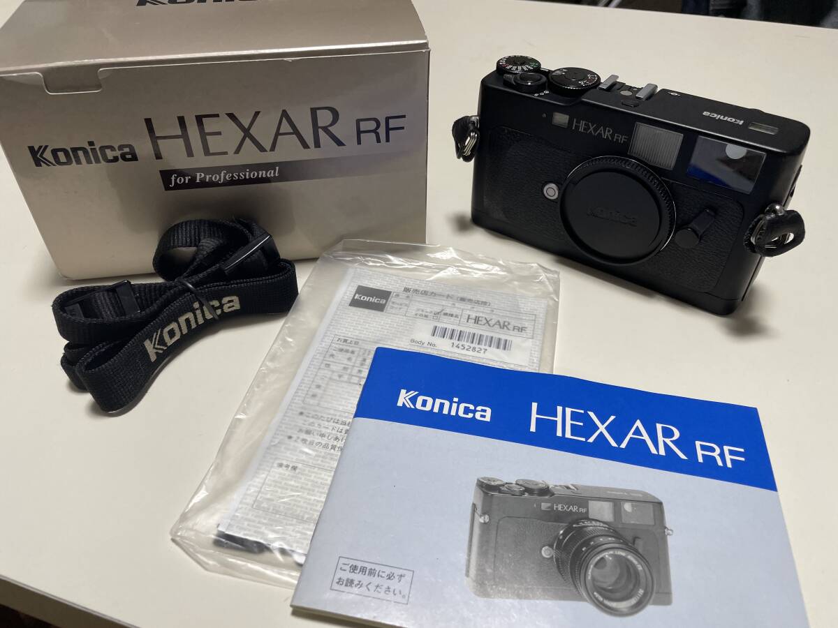 コニカ KONICA HEXAR RF 元箱付の画像1