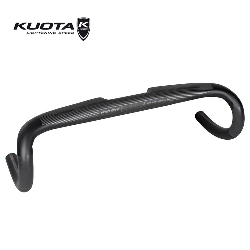 KUOTA(クオーター)KATCH RUDDER HB カーボンハンドル ロードバイク(420C-C) 31.8mm カーボン ハンドル 炭素繊維 ドロップハンドル_画像1