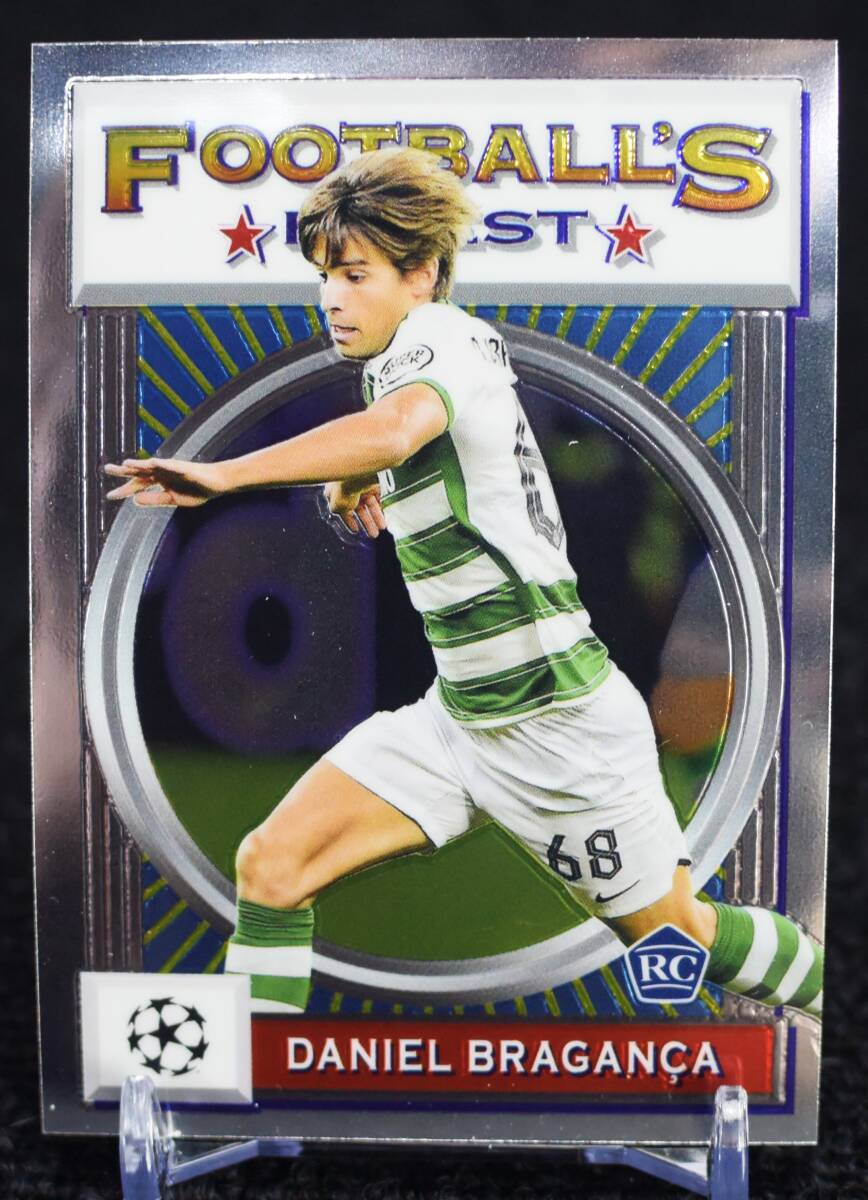 2022 Topps Finest Flashbacks Daniel Braganca サッカー ルーキーカード Sporting CP_画像1