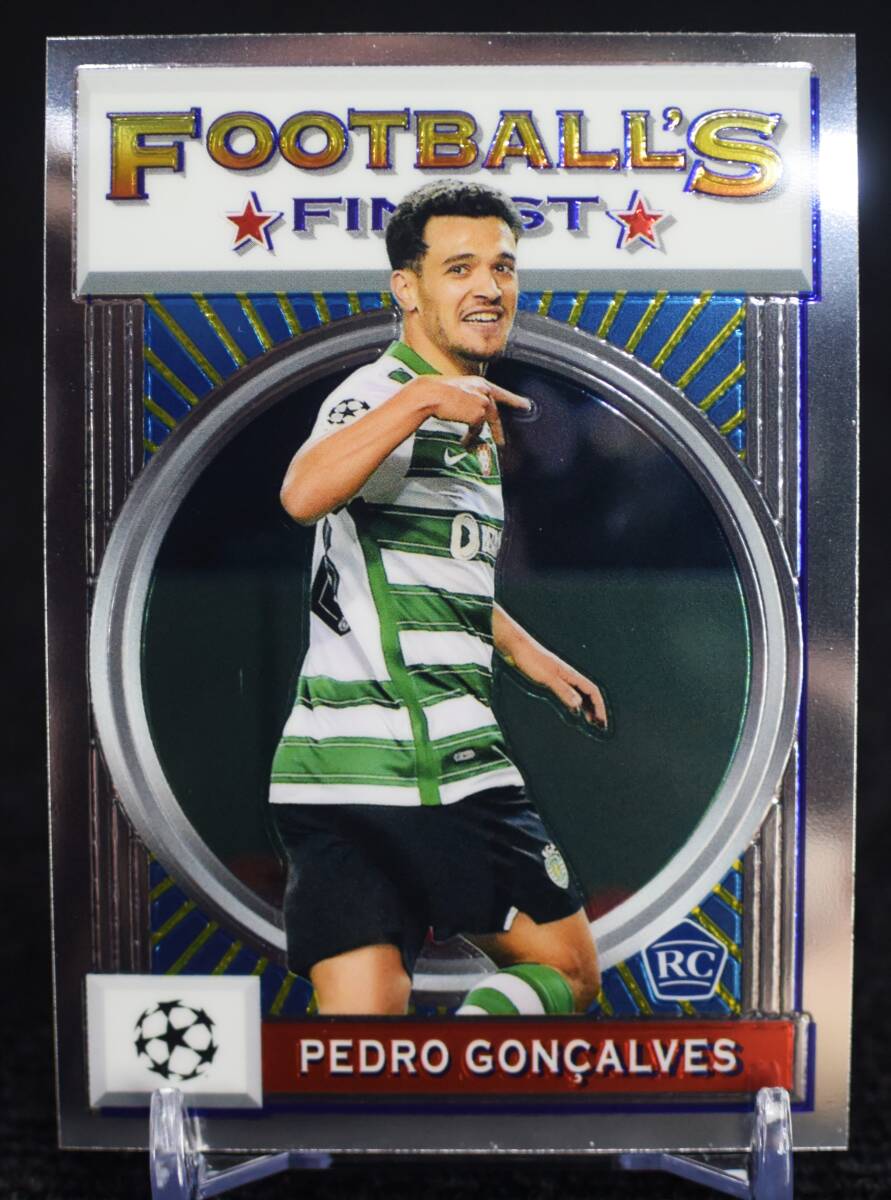 2022 Topps Finest Flashbacks Pedro Goncalves ペドロ ゴンサルベス Portugal サッカー ルーキーカードの画像1