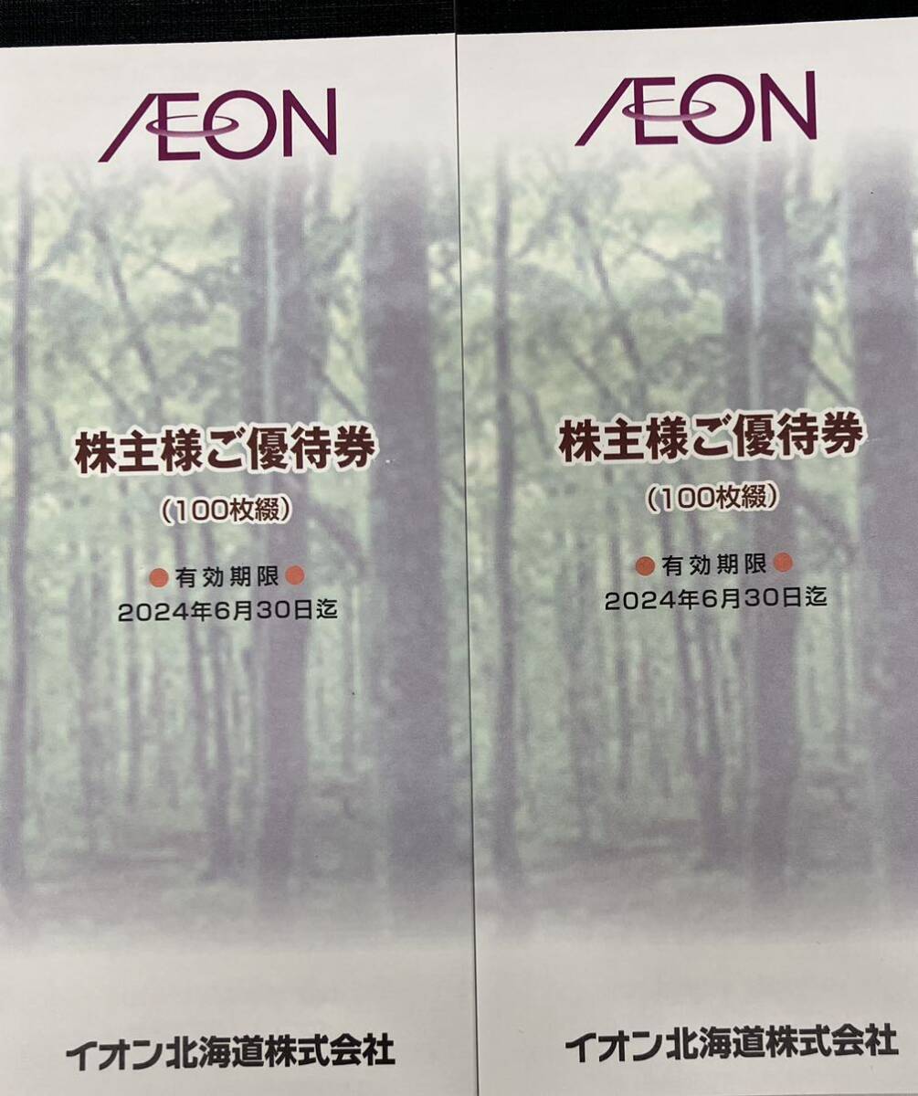 24000円分 (100円分×240枚) イオン北海道 株主優待券 送料無料の画像1