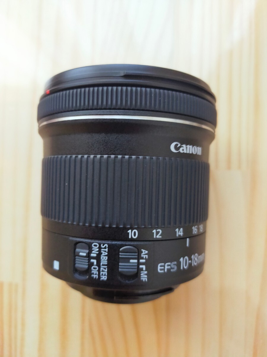 ★極美品★ Canon キャノン EF-S 10-18mm F4.5-5.6 IS STMの画像5