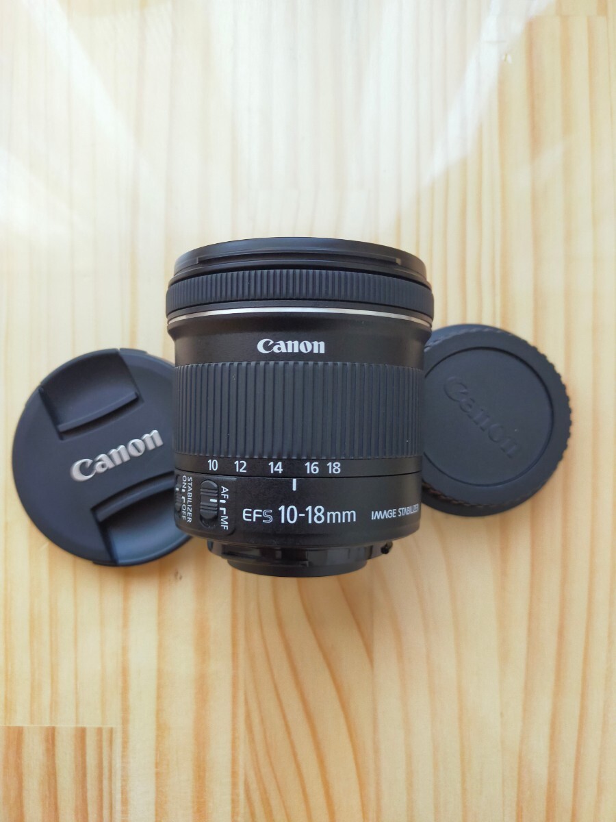 ★極美品★ Canon キャノン EF-S 10-18mm F4.5-5.6 IS STMの画像1