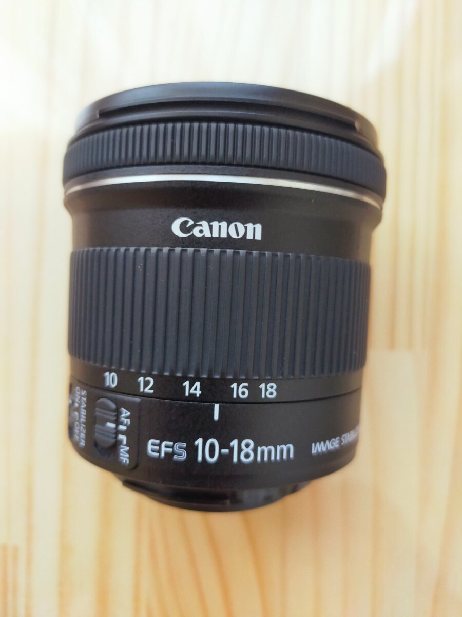 ★極美品★ Canon キャノン EF-S 10-18mm F4.5-5.6 IS STMの画像2