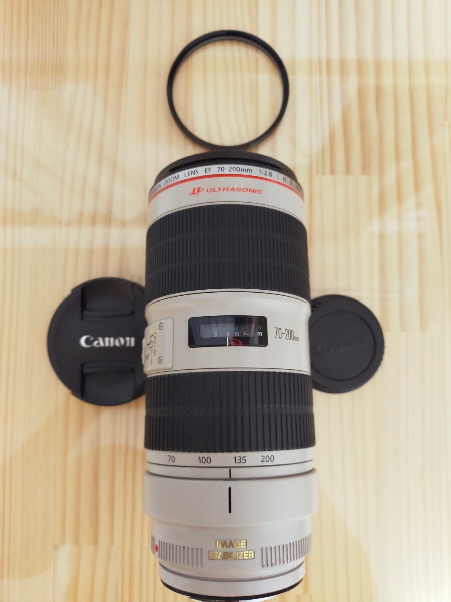 ★美品レベル★ Canon キャノン EF 70-200mm F2.8 L IS Ⅱ USM フィルター付！_画像1