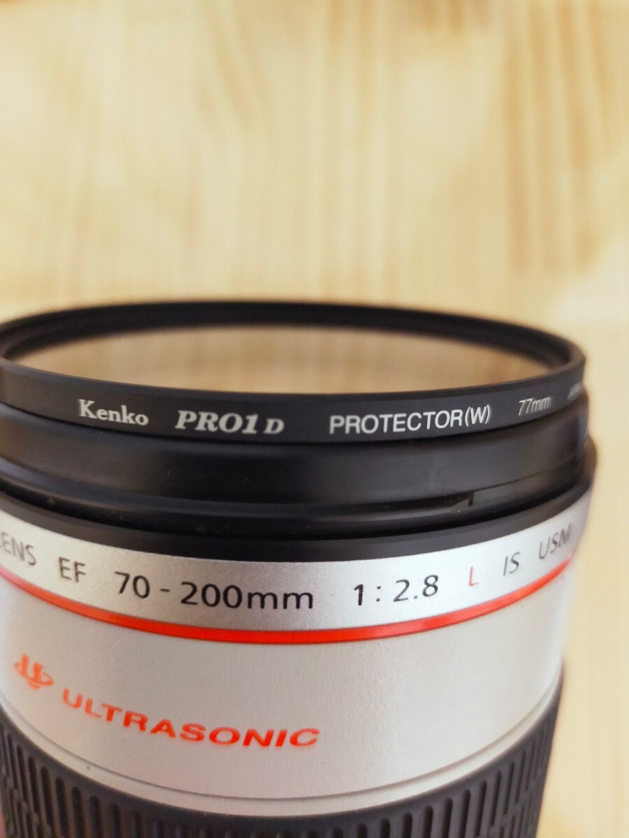 ★実用美品★ Canon EF70-200mm F2.8 L IS USM レンズ ET-86純正フードの画像8