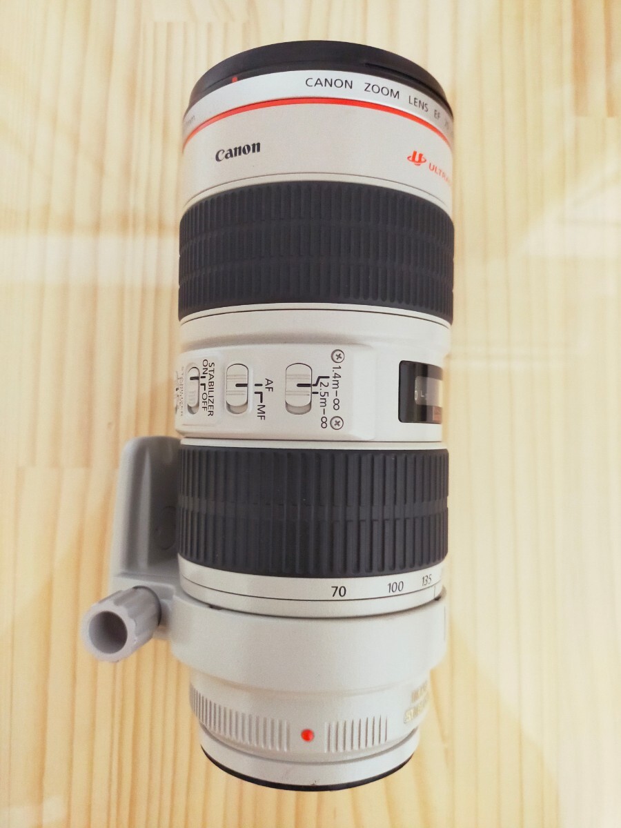 ★実用美品★ Canon EF70-200mm F2.8 L IS USM レンズ ET-86純正フードの画像5