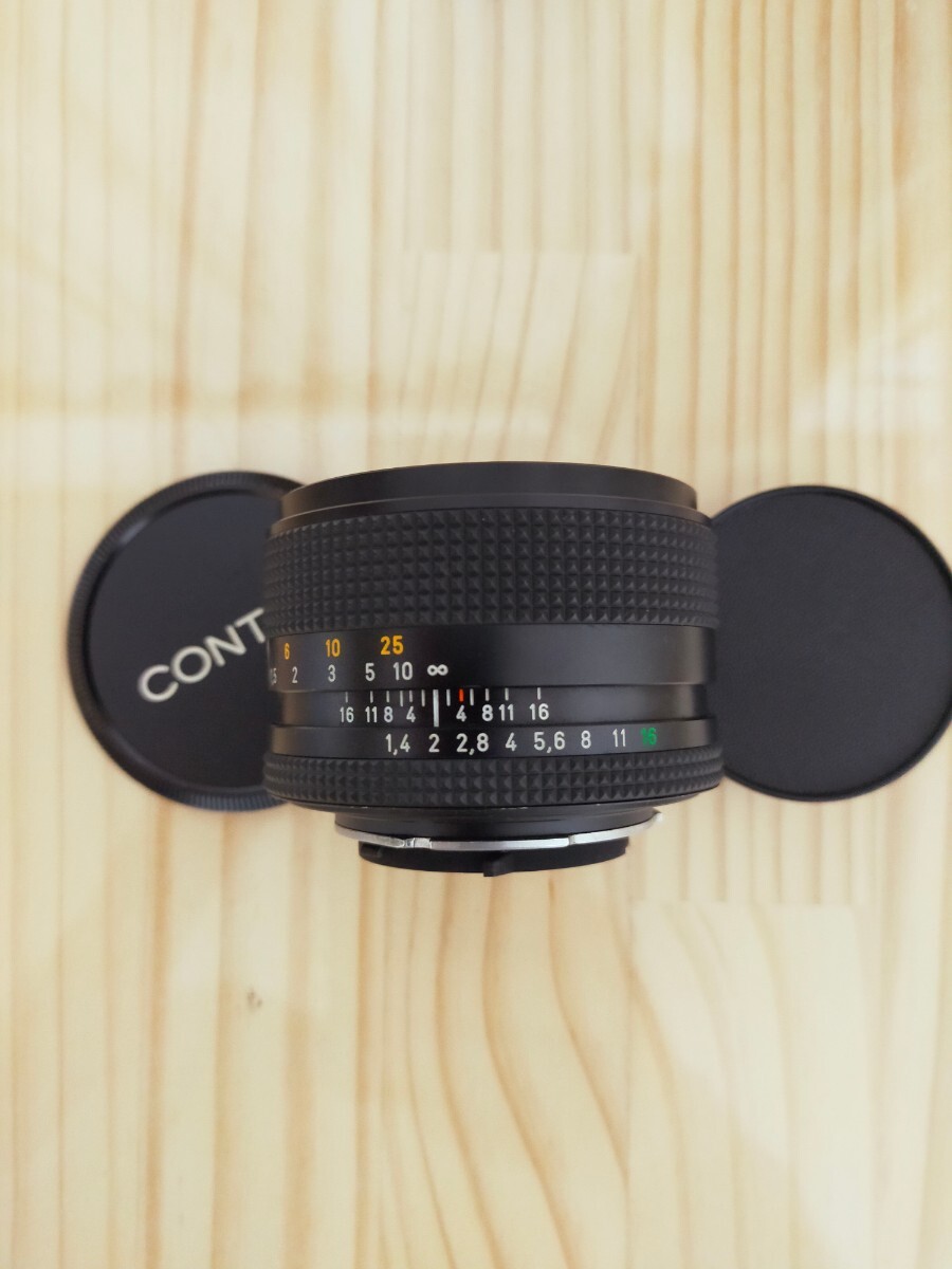 ★実用美品★ CONTAX コンタックス Carl Zeiss Planar カールツァイス プラナー 50mm F1.4 MMJ　_画像3