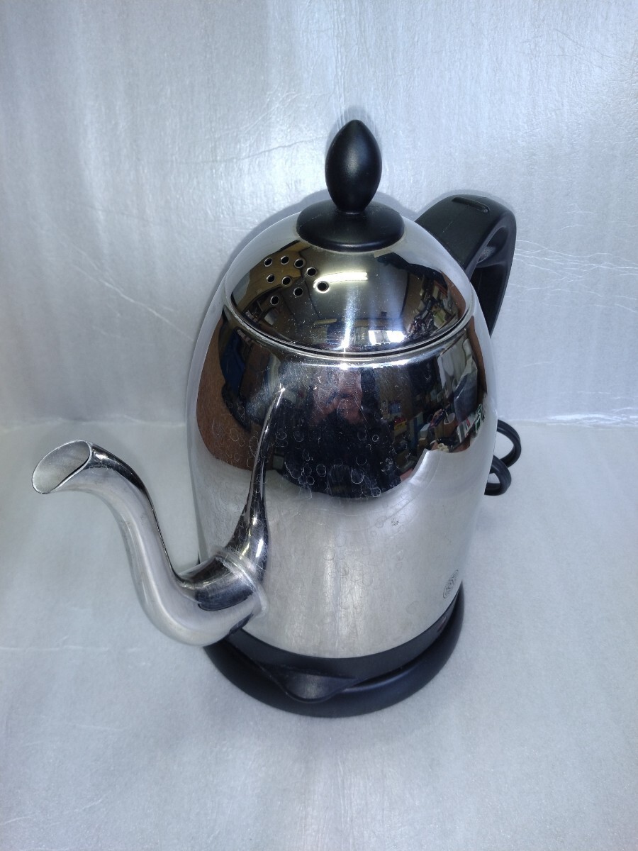 K183[ operation goods ] large stone and Associe itsu russell ho bs Cafe kettle electric kettle 7410JP used 