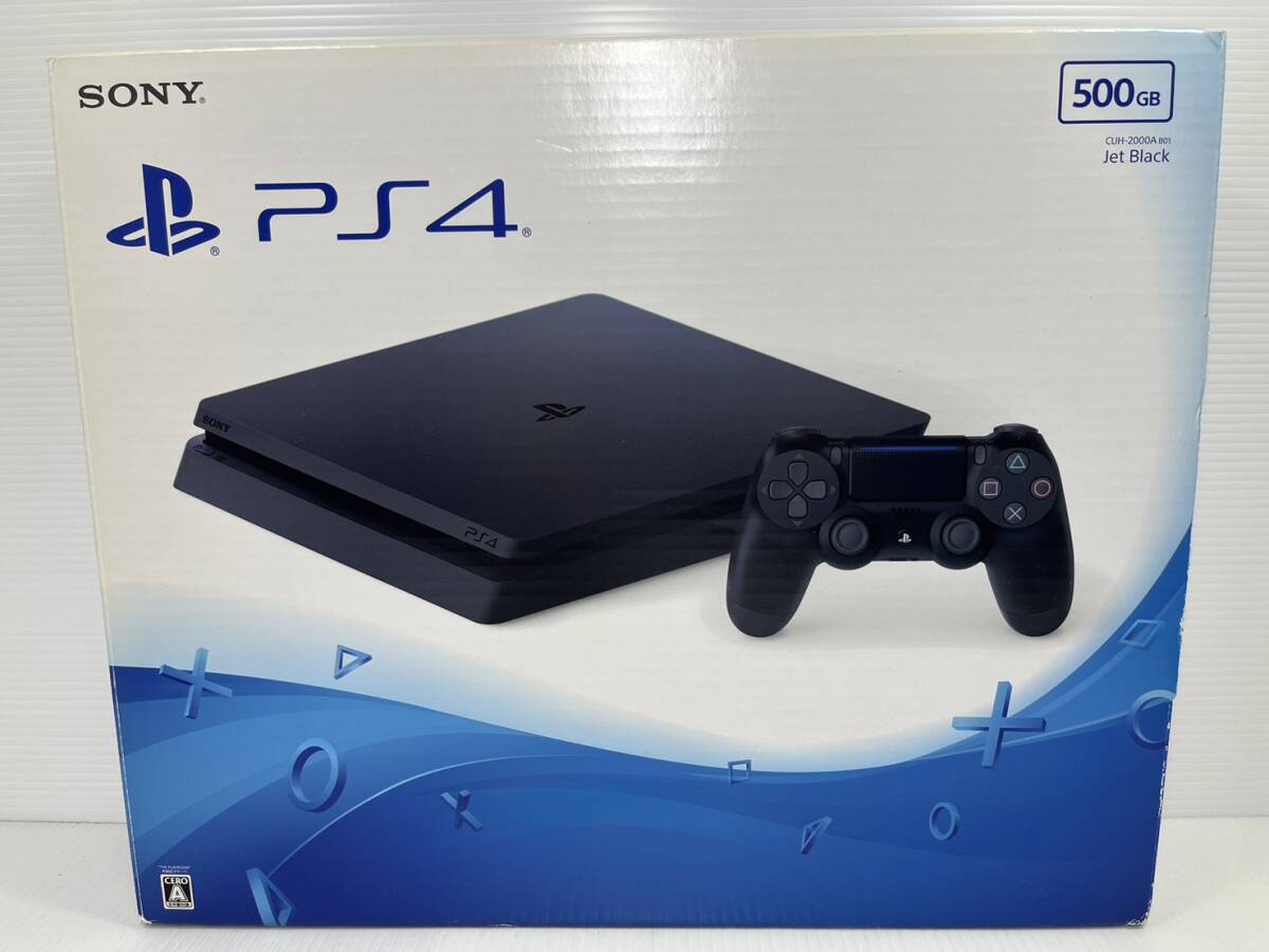 【動作確認済み】SONY プレイステーション４　playstation4 CUH-2000AB01 500G 封入シールあり(H9)_画像1