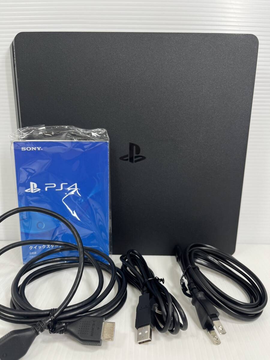 【動作確認済み】SONY プレイステーション４　playstation4 CUH-2200AB01 500G 封入シールあり(H4)_画像2