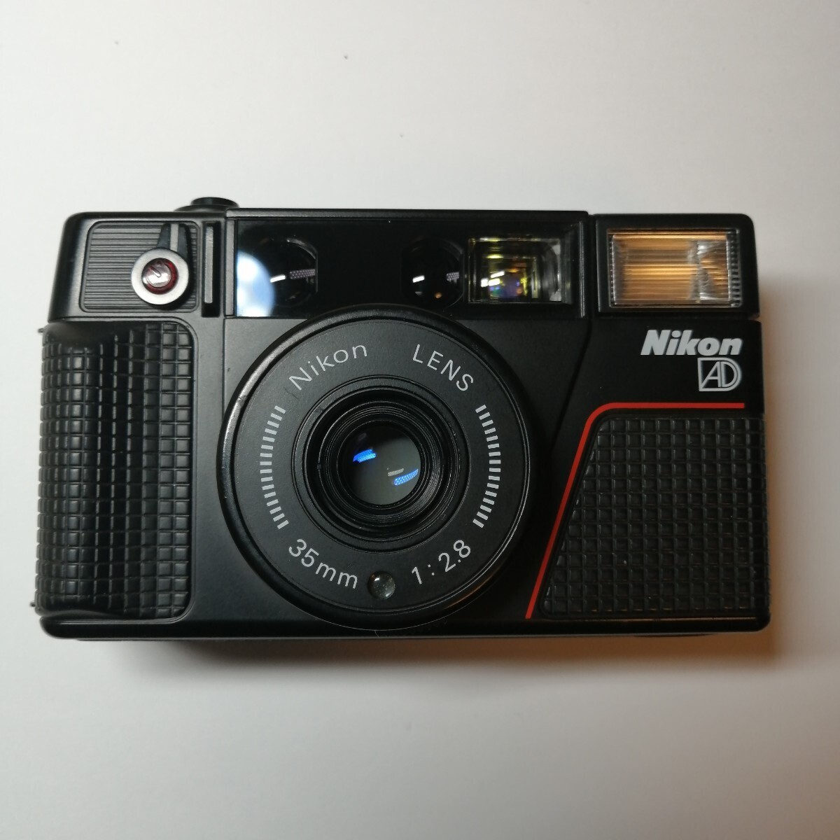  work properly beautiful goods Nikon L35AD2pi kai chi#708 compact film camera 1 jpy start 