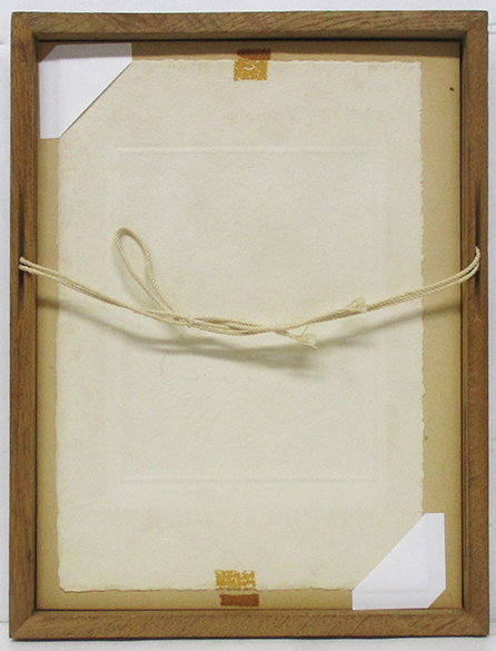 中林忠良『春のカード（春のトランプ）』銅版画  ed.38/200. 鉛筆サイン 額、箱付き 1976年制作 中林忠良全版画1961-1983 No.176の画像7