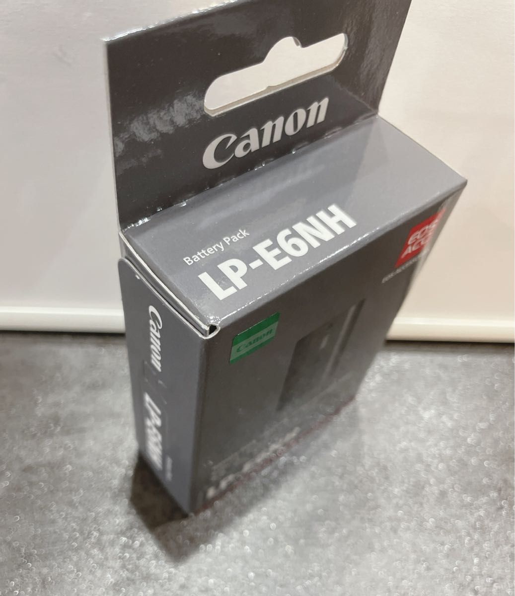 【新品未開封】Canon 純正　カメラバッテリー LP-E6NH  キヤノン LP-E6 EOS バッテリーパック  キャノン