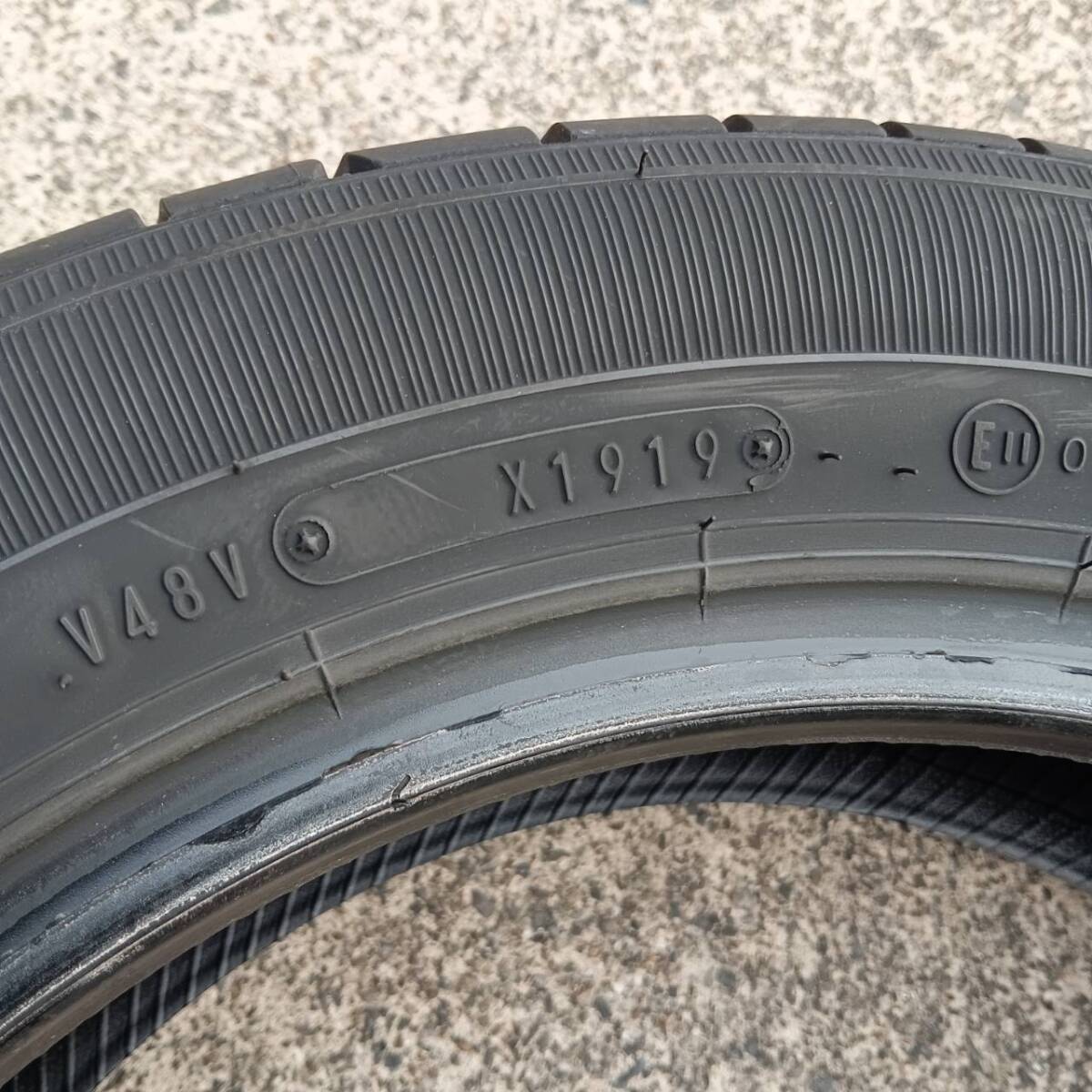 中古タイヤ 4本 ダンロップ エナセーブ ES300+ 155/65R14 2019年製 5部山くらい 155/65-14 エコタイヤ_画像7