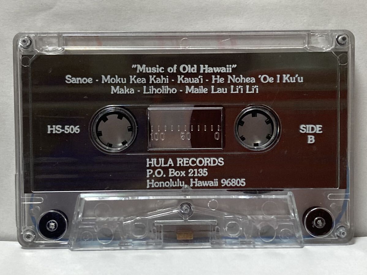カセットテープ　ハワイアンミュージック歴史的名盤　ギャビー・パヒヌイ Music Of Old Hawaii『Gabby』The Sons of HAWAII　HULA RECORDS_画像5