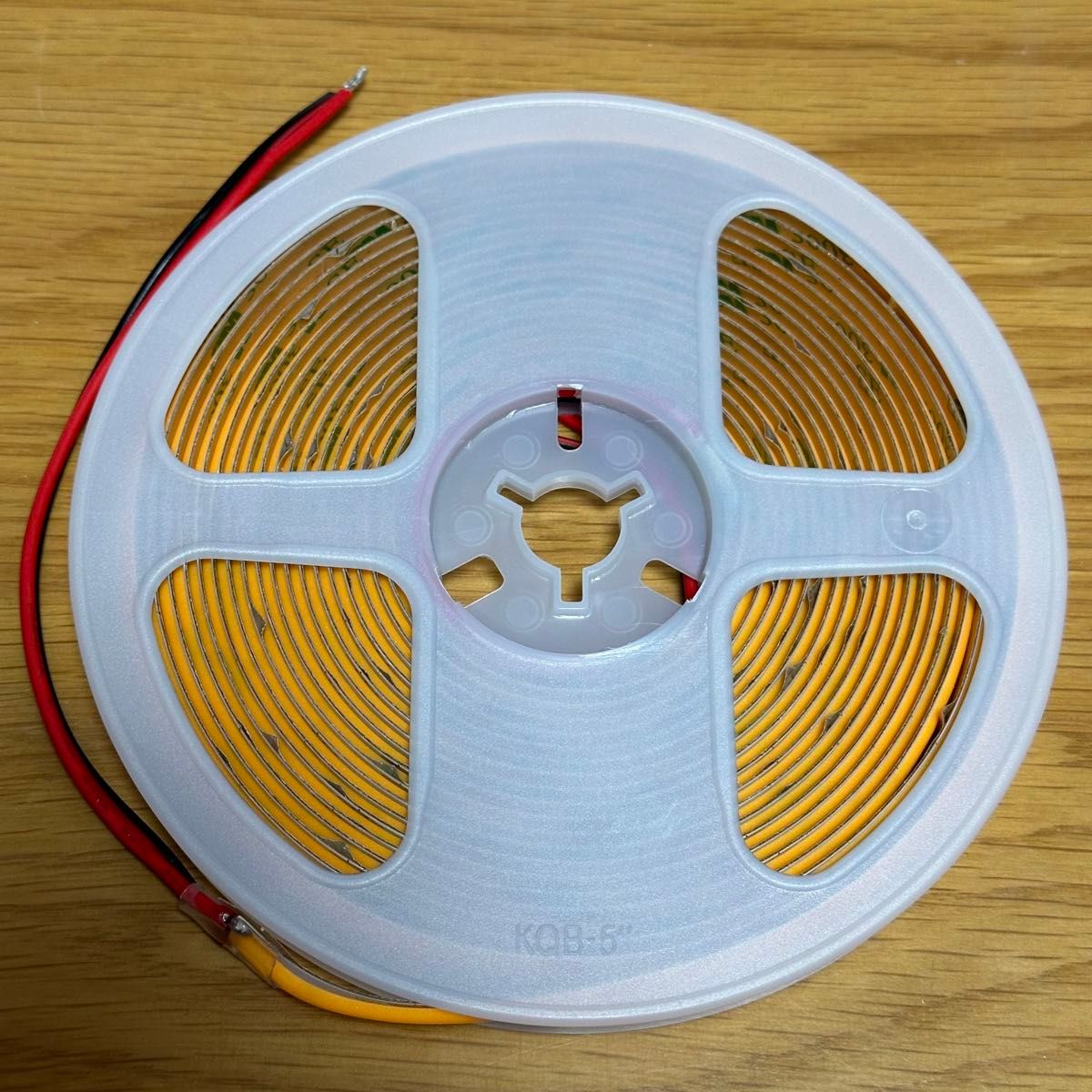 【新品】LEDテープライト COBタイプ 黄色 イエロー アンバー 24V 1m