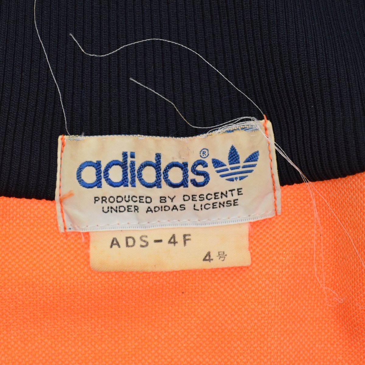 【4】ADIDAS / アディダス 80s デサント社製 TRACK TOP JACKET トラックトップ ジャケットジャージ vintage ビンテージ ヴィンテージ_画像3