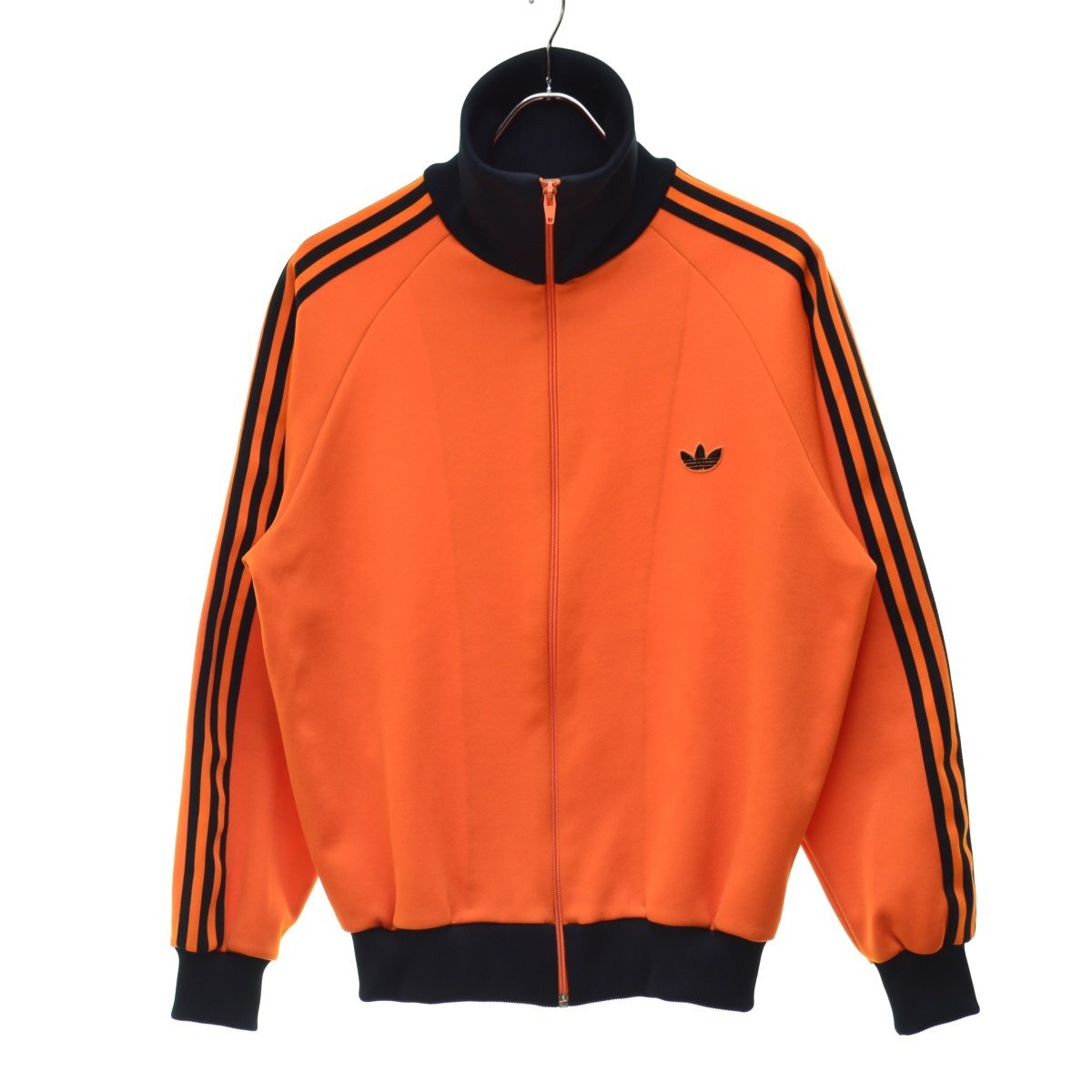 【4】ADIDAS / アディダス 80s デサント社製 TRACK TOP JACKET トラックトップ ジャケットジャージ vintage ビンテージ ヴィンテージ_画像1