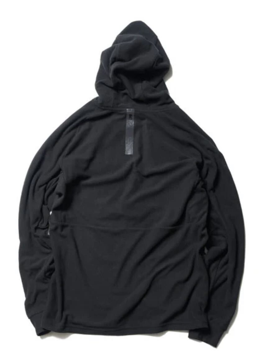 F.C.Real Bristol POLARTEC MICRO SMALL GRID FLEECE HOODIE(FCRB-222047) 黒 新品XL パーカーの画像5