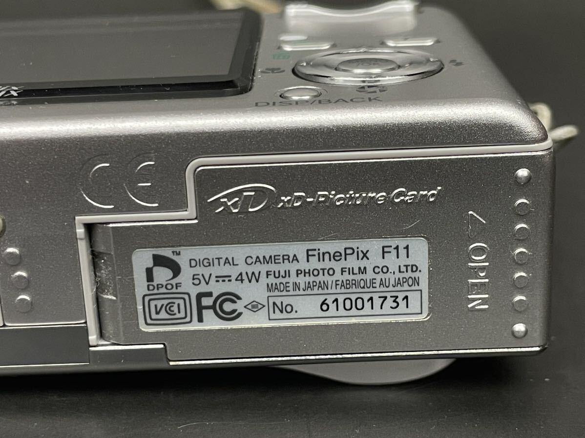 FUJIFILM Finepix F11 富士フィルム ファインピクス コンパクトカメラ デジタルカメラ 行楽シーズン 動作確認済 付属品有の画像8