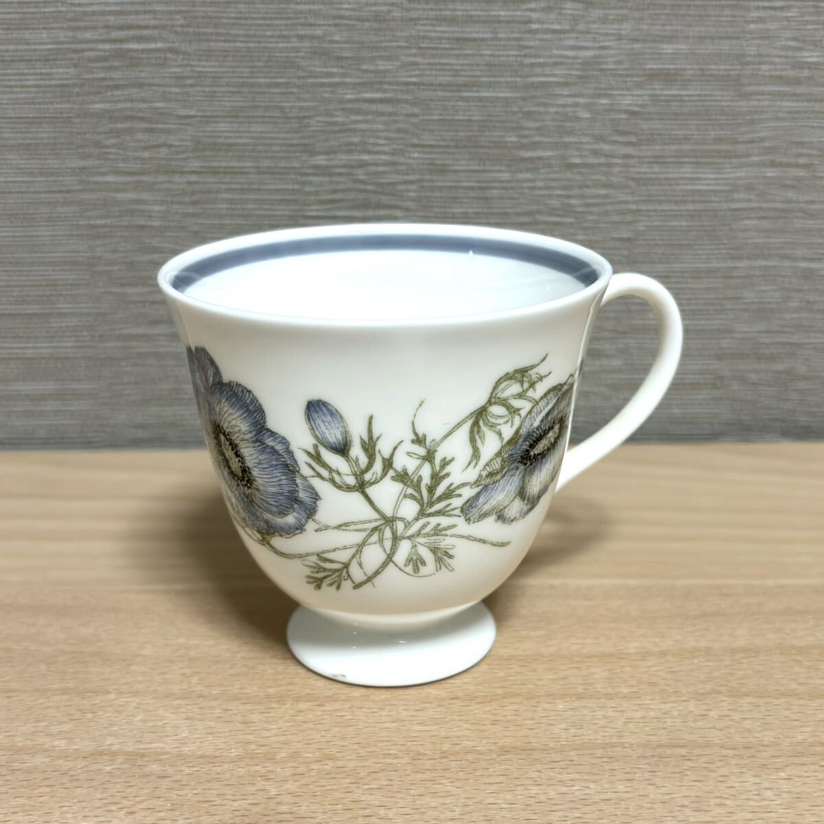 WEDGWOOD ウエッジウッド SUSIE COOPER スージークーパー GLEN MIST グレンミスト ティーカップ＆ソーサ―②_画像3